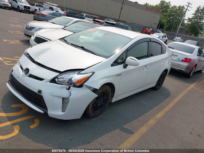 Vin: jtdkn3duxd5569729, lot: 30096098, toyota prius 20132