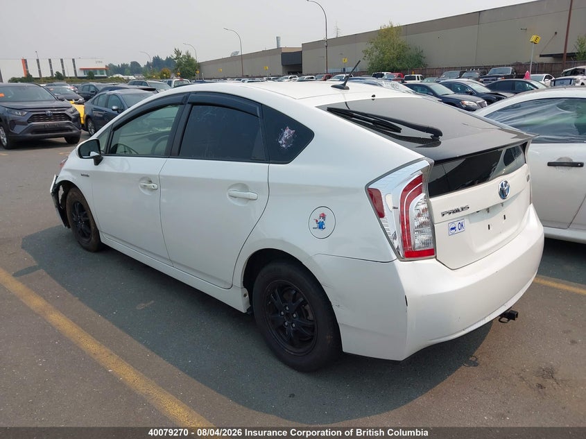 Vin: jtdkn3duxd5569729, lot: 30096098, toyota prius 20133