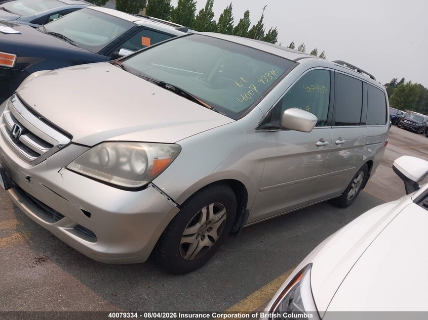 2007 HONDA ODYSSEY VAN 3.5L V6 FI SOHC 24V F4