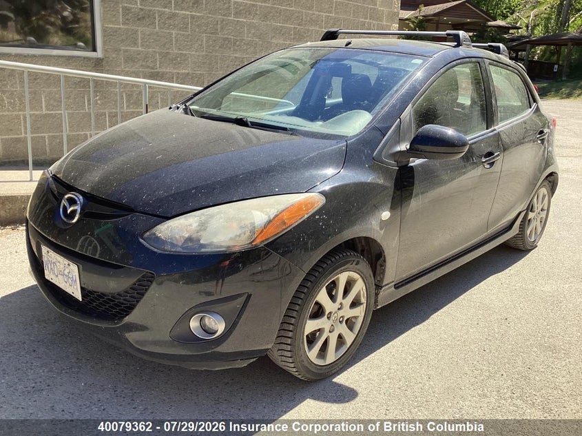 Vin: jm1de1hy4b0121586, lot: 30096198, mazda mazda2 gs/gx 20112