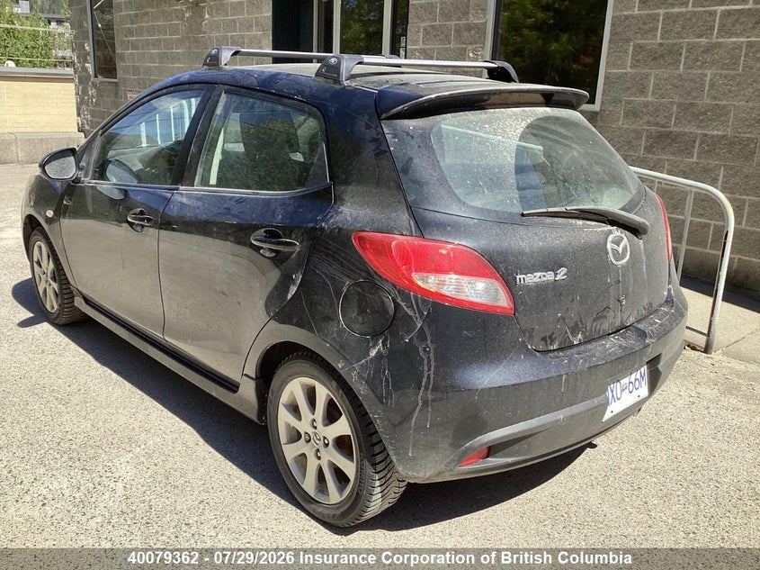 Vin: jm1de1hy4b0121586, lot: 30096198, mazda mazda2 gs/gx 20113