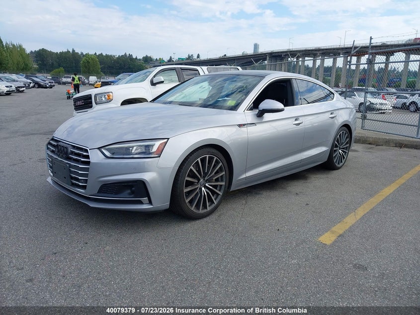 Vin: waufncf57ja006158, lot: 30096220, audi a5 20182