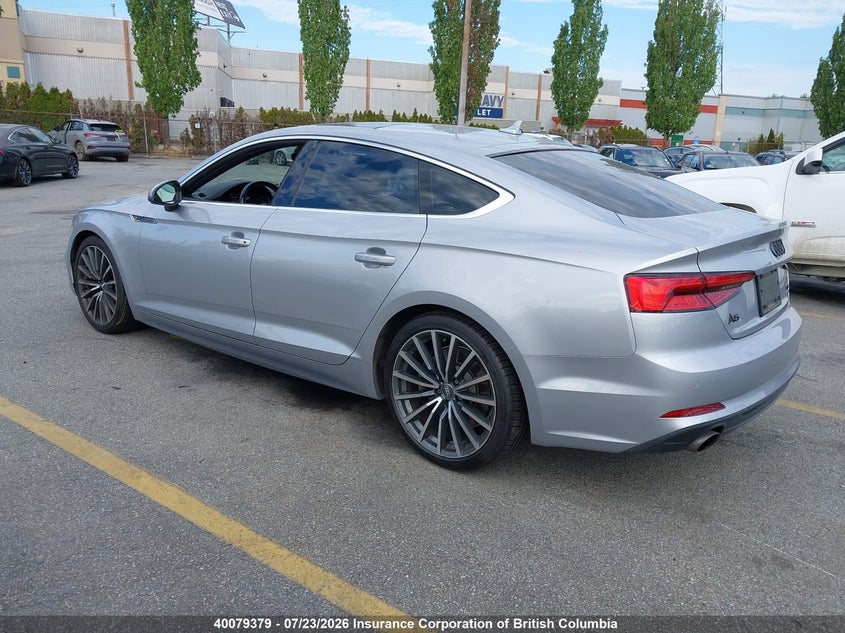 Vin: waufncf57ja006158, lot: 30096220, audi a5 20183