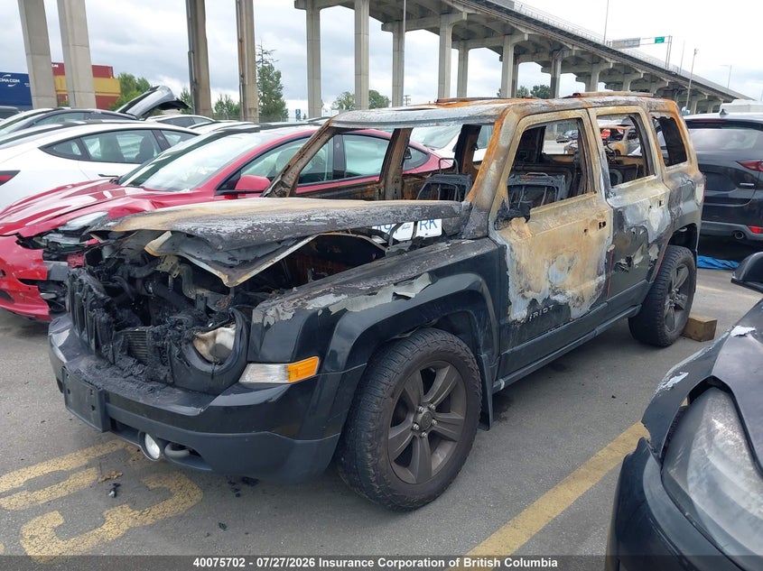 Vin: 1c4njrab8gd752720, lot: 30096224, jeep patriot 20162