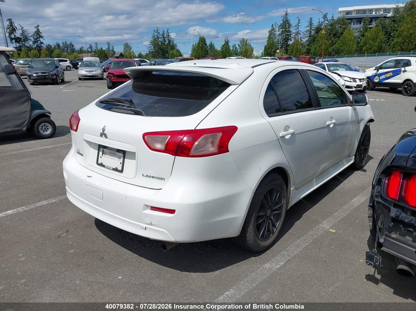 Vin: ja32x2hu8bu600377, lot: 30096225, mitsubishi lancer es/es sport 20114