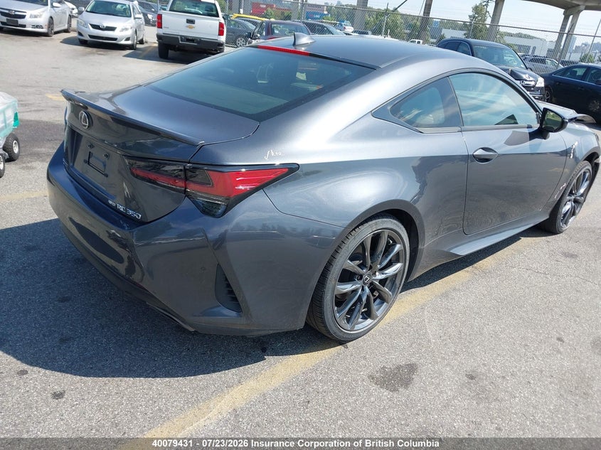 Vin: jthsz5dc2m5010696, lot: 30096279, lexus rc 20214