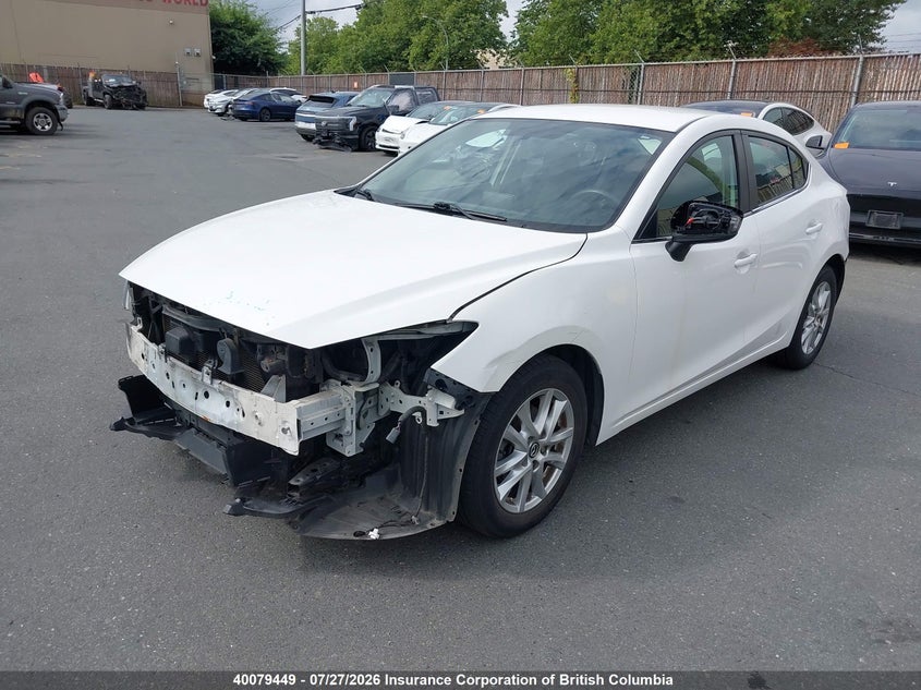 Vin: 3mzbm1v76fm185392, lot: 30096300, mazda 3 touring 20152
