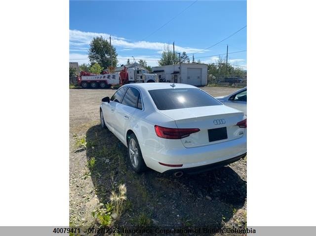 Vin: wauanaf40hn048664, lot: 30096327, audi a4 20174