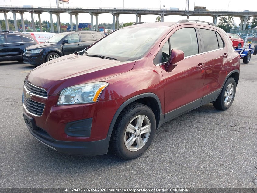 Vin: 3gncjpsb2el124841, lot: 30096336, chevrolet trax 20142