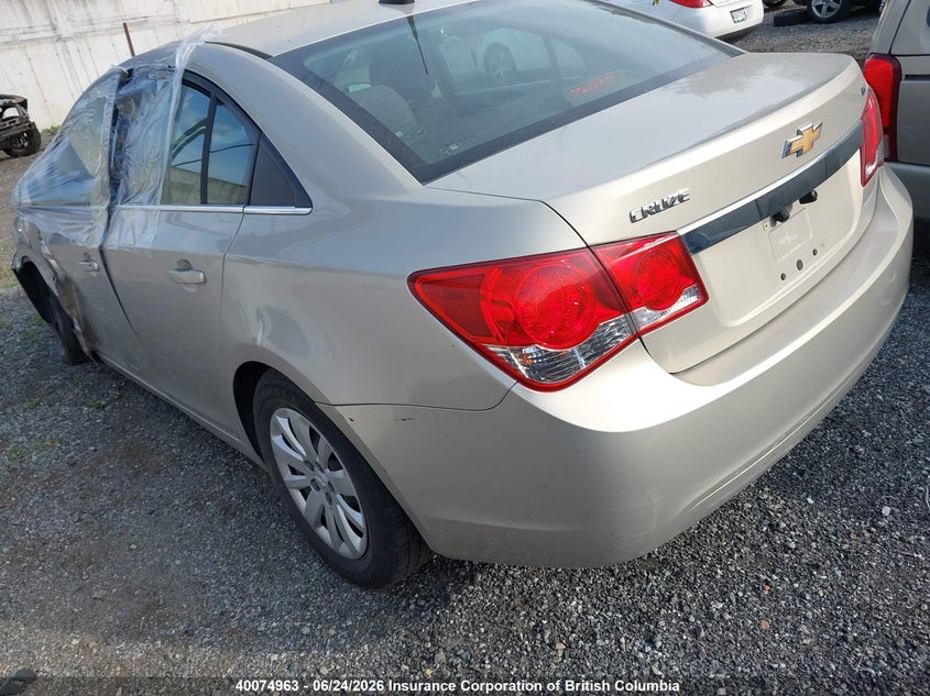 Vin: 1g1pf5s91b7300672, lot: 30096417, chevrolet cruze lt 20113