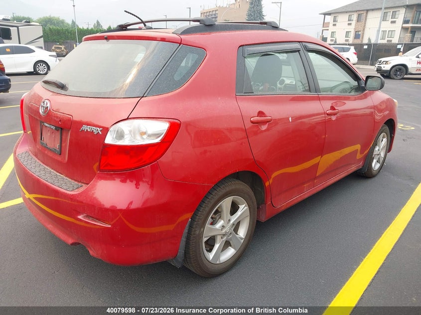 Vin: 2t1ku4ee3dc047365, lot: 30096476, toyota matrix 20134