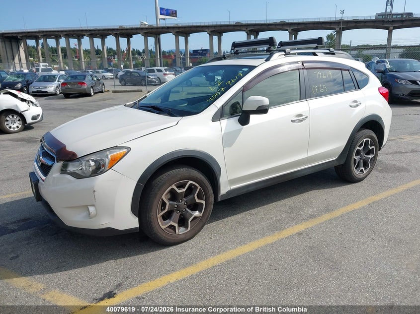 Vin: jf2gpakc8eh332835, lot: 30096500, subaru xv crosstrek 2.0 limited 20142