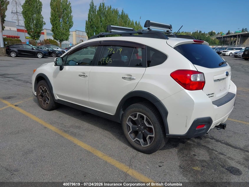 Vin: jf2gpakc8eh332835, lot: 30096500, subaru xv crosstrek 2.0 limited 20143