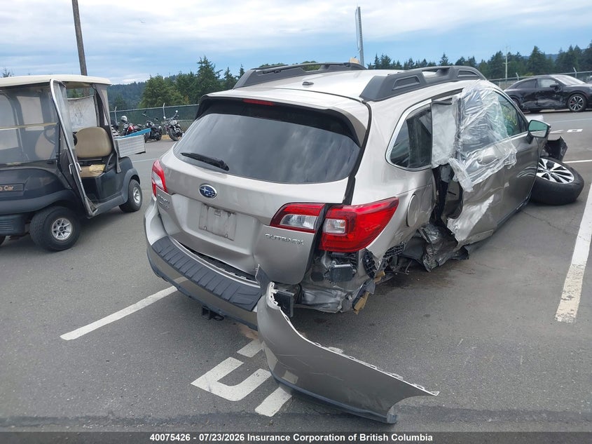 Vin: 4s4bscnc6h3245480, lot: 30096536, subaru outback 2.5i limited 20174