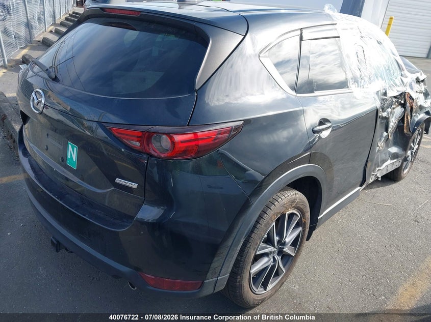 Vin: jm3kfbdm8j0387115, lot: 30096539, mazda cx-5 grand touring 20184