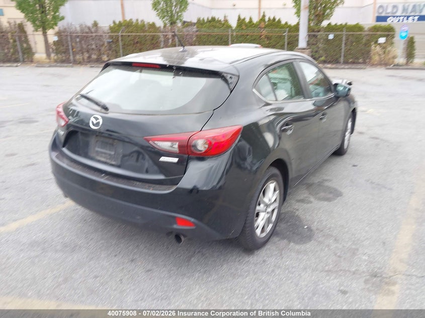 Vin: jm1bm1l71e1105577, lot: 30096568, mazda 3 touring 20144