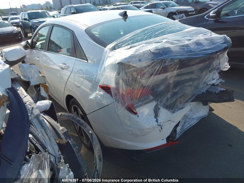Vin: kmhln4ag5mu169071, lot: 30096624, hyundai elantra sel 20213