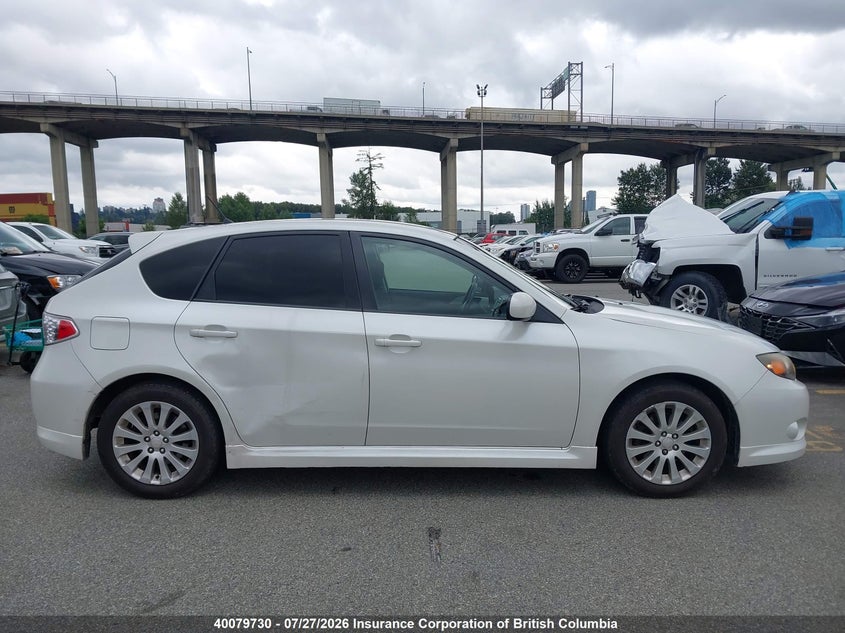 2008 SUBARU IMPREZA HATCHBACK 2.5L H-4 VVT, 170HP