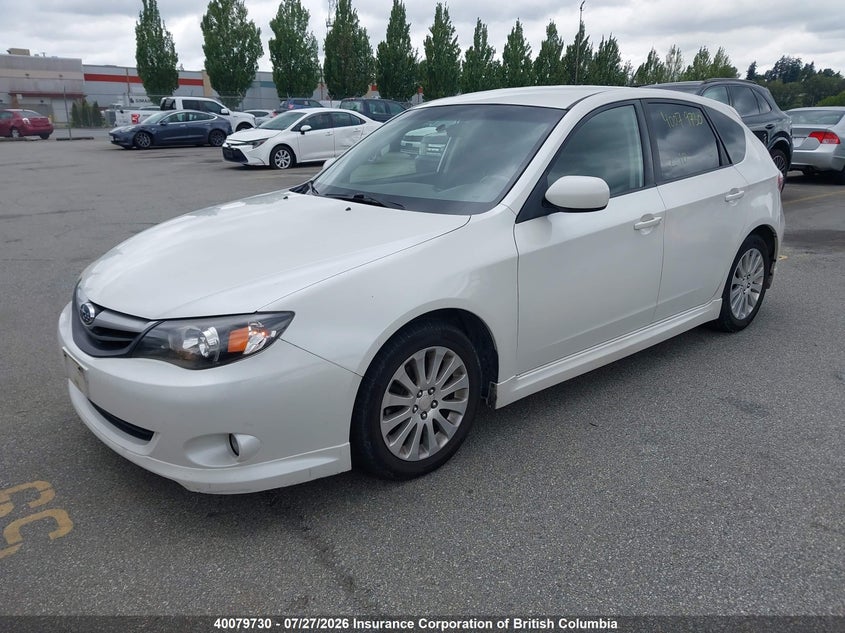 2008 SUBARU IMPREZA HATCHBACK 2.5L H-4 VVT, 170HP
