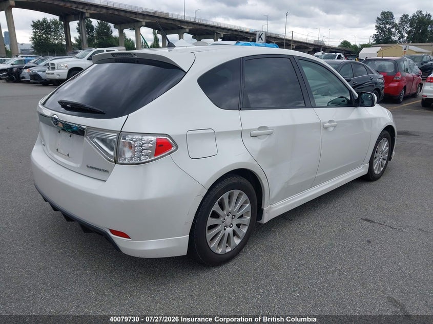 2008 SUBARU IMPREZA HATCHBACK 2.5L H-4 VVT, 170HP