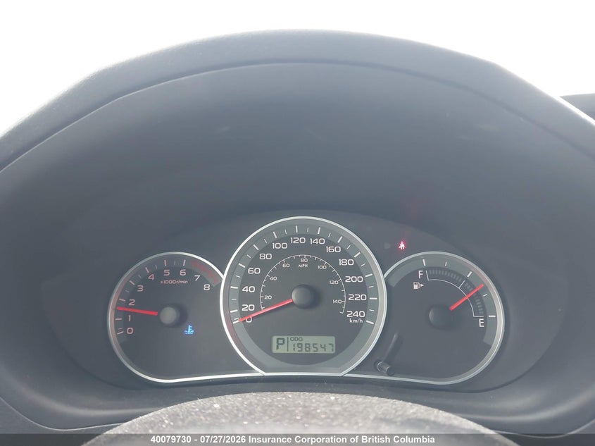 2008 SUBARU IMPREZA HATCHBACK 2.5L H-4 VVT, 170HP