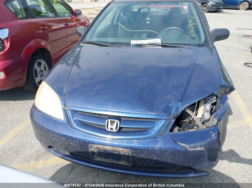 2003 HONDA CIVIC SEDAN 1.7L I4 FI SOHC 16V F