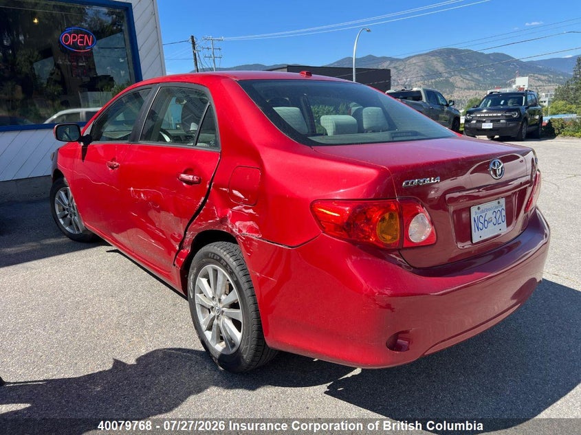 Vin: 2t1bu4eexac191233, lot: 30096680, toyota corolla s/le/xle 20103