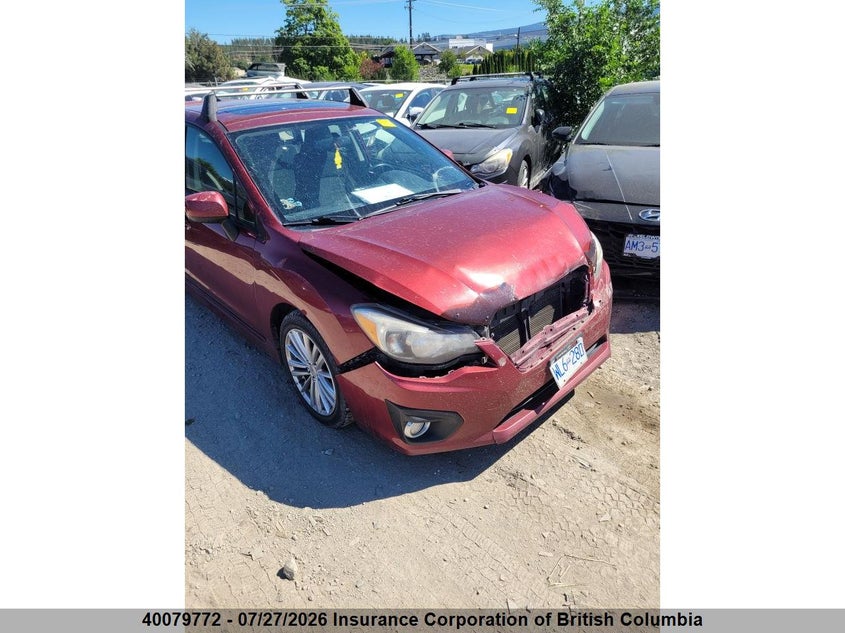 2013 Subaru Impreza 2.0I Touring Package