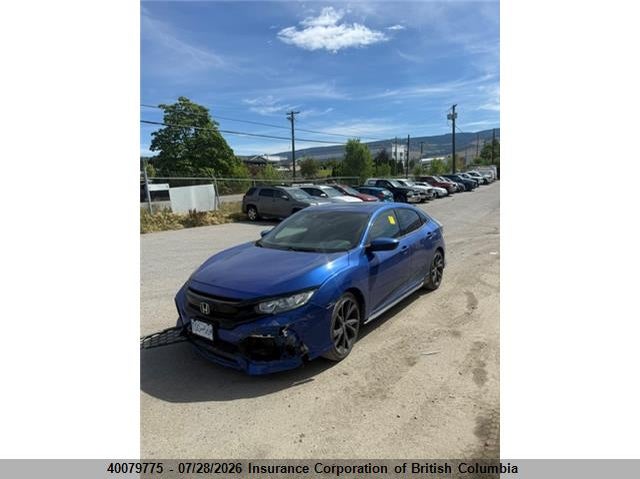 Vin: shhfk7h45hu304635, lot: 30096687, honda civic 20172