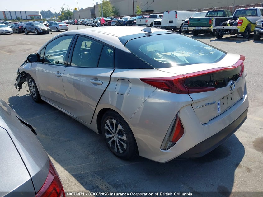 Vin: jtdkarfp8l3160290, lot: 30096776, toyota prius prime le/xle/limited 20203