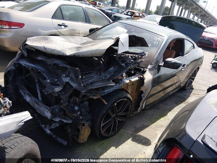 Vin: wba73ap07ncj52605, lot: 30096800, bmw 430i 20222
