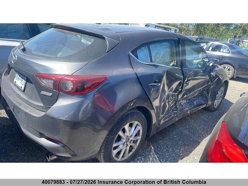 Vin: jm1bn1l79j1162181, lot: 30096807, mazda 3 touring 20183