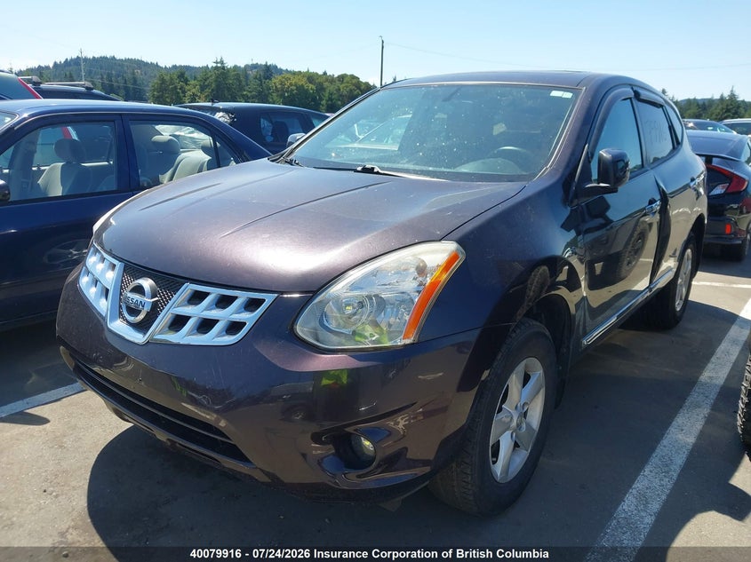 2013 Nissan Rogue, Left Side, IAAI, VIN JN8AS5MT7DW042513 — photo 2
