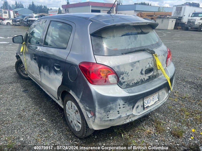 Vin: ml32a3hj9fh058688, lot: 30096847, mitsubishi mirage de 20153