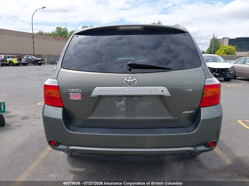 2008 TOYOTA HIGHLANDER SPORT UTILITY VEHICLE 3.5L V-6 DOHC, VVT, 270HP