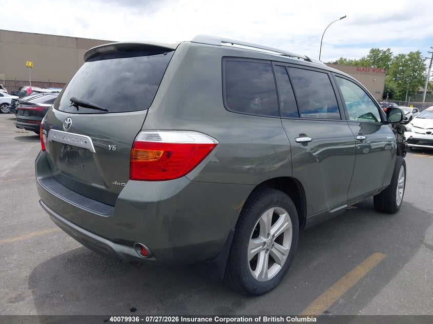 2008 TOYOTA HIGHLANDER SPORT UTILITY VEHICLE 3.5L V-6 DOHC, VVT, 270HP