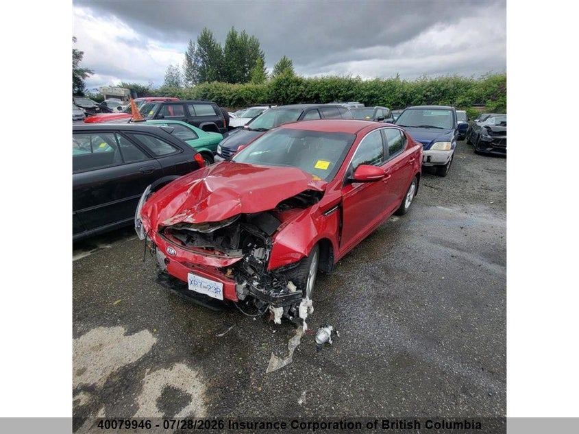 Vin: knagm4a70e5496852, lot: 30096882, kia optima lx 20142
