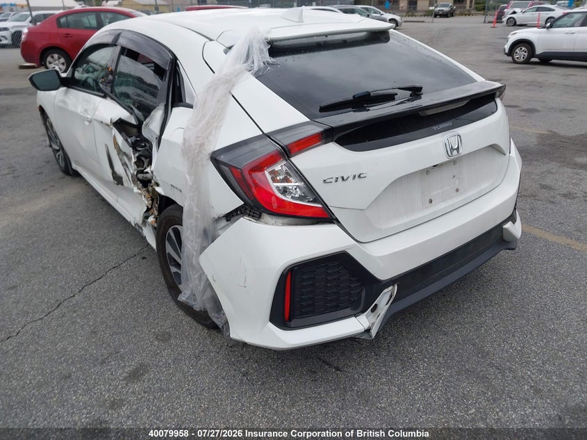 Vin: shhfk7h23ju307473, lot: 30096894, honda civic 20183