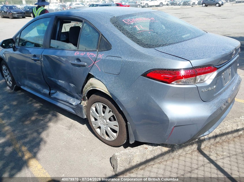 Vin: 5yfbprbe4lp017251, lot: 30096906, toyota corolla le 20203
