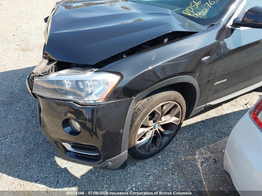 Vin: 5uxwx9c50g0d74931, lot: 30096907, bmw x3 xdrive28i 20162