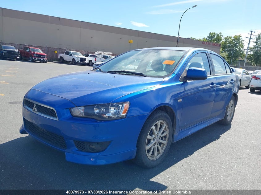 Vin: ja32u2fu6au600338, lot: 30096910, mitsubishi lancer se 20102