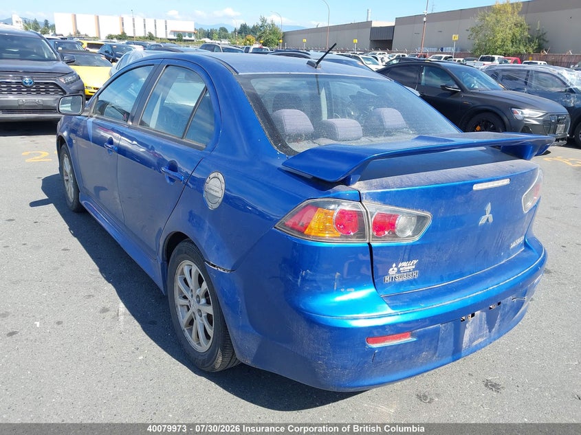 Vin: ja32u2fu6au600338, lot: 30096910, mitsubishi lancer se 20103