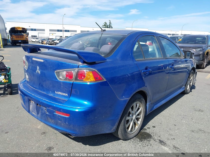 Vin: ja32u2fu6au600338, lot: 30096910, mitsubishi lancer se 20104
