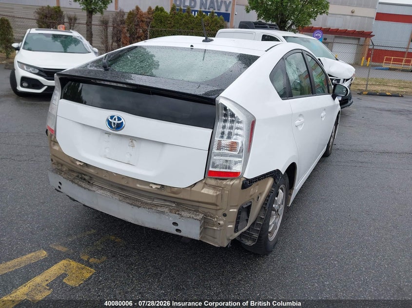 Vin: jtdkn3duxa0057994, lot: 30096945, toyota prius 20104
