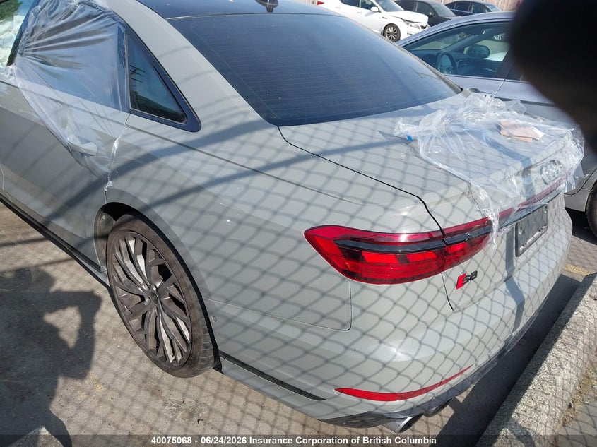 Vin: waulsaf84nn007583, lot: 30096952, audi s8 20223