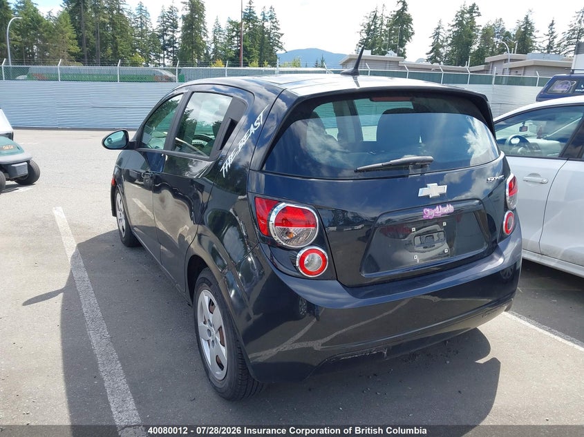Vin: 1g1ja6eh8e4204167, lot: 30096954, chevrolet sonic 20143