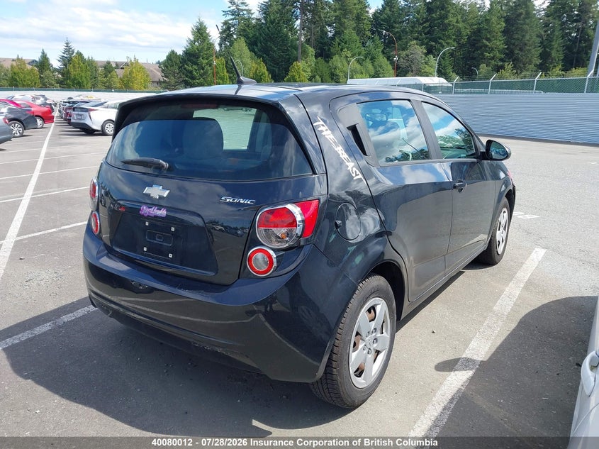 Vin: 1g1ja6eh8e4204167, lot: 30096954, chevrolet sonic 20144