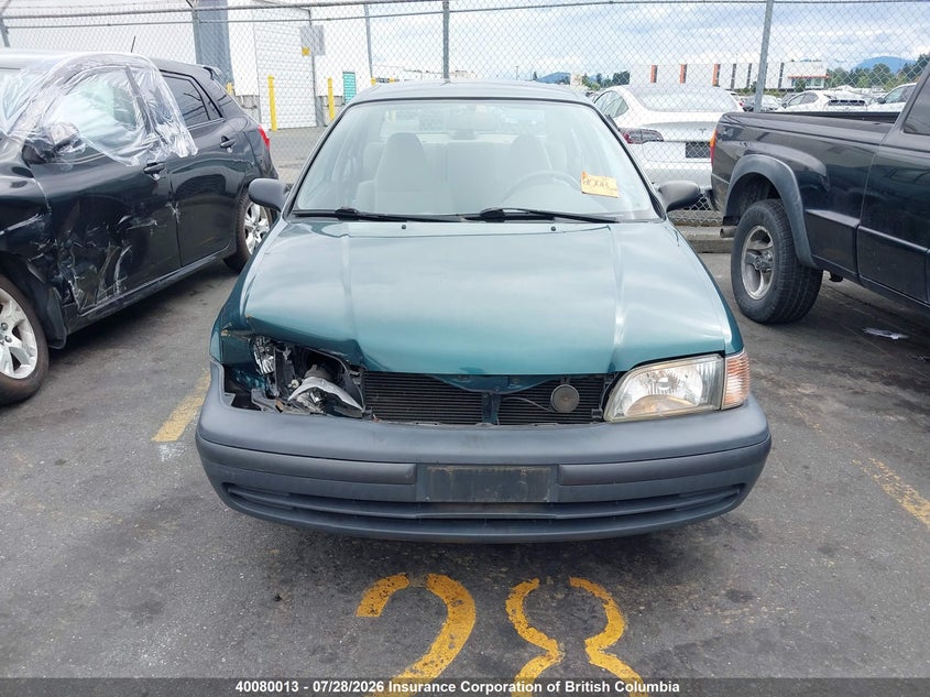1998 TOYOTA TERCEL SEDAN 1.5L I4 FI DOHC 16V F4