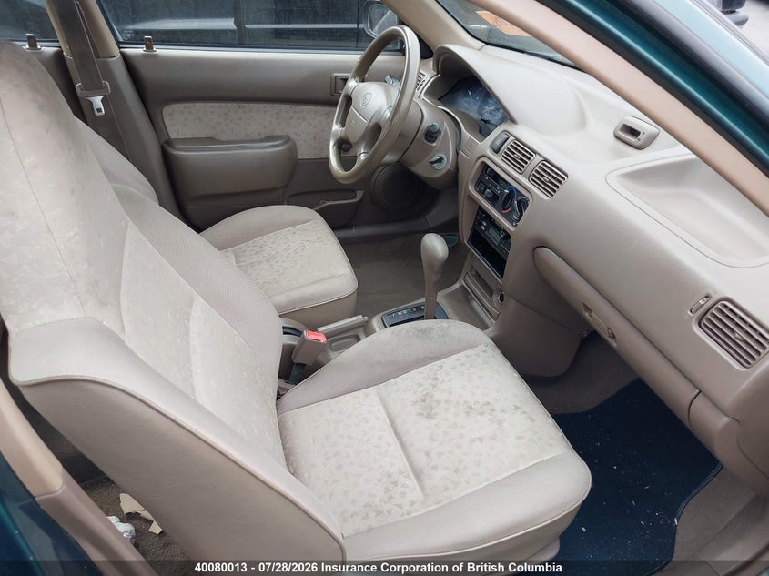 1998 TOYOTA TERCEL SEDAN 1.5L I4 FI DOHC 16V F4