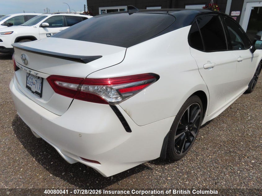 Vin: 4t1bz1hk8ju019136, lot: 30096986, toyota camry 20183